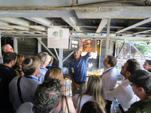 Touring the City of David in Jerusalem on day two of the Jewish Media Summit.